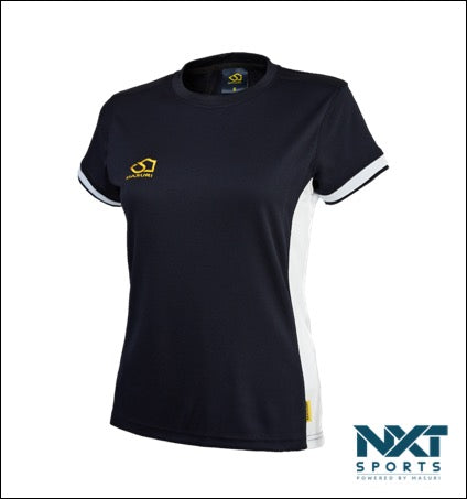 LADIES TRAINING T-SHIRT (NAVY/WHITE)