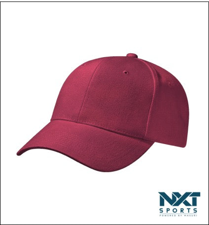 COTTON DRILL CAP (MAROON)