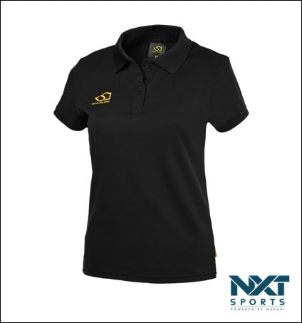 LADIES POLO SHIRT (BLACK)