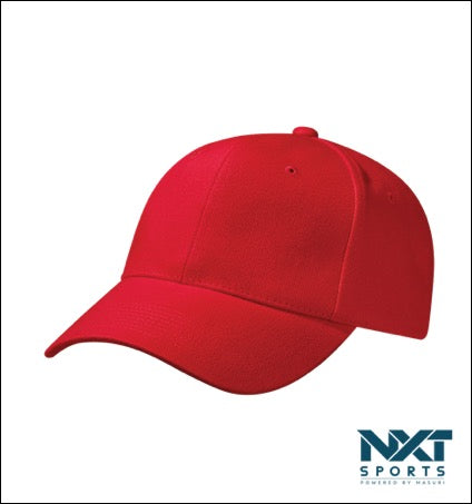 COTTON DRILL CAP (RED)